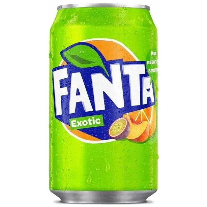 Напиток FANTA EXOTIC (Германия) сильногазированный /жесть/ 0,33л
