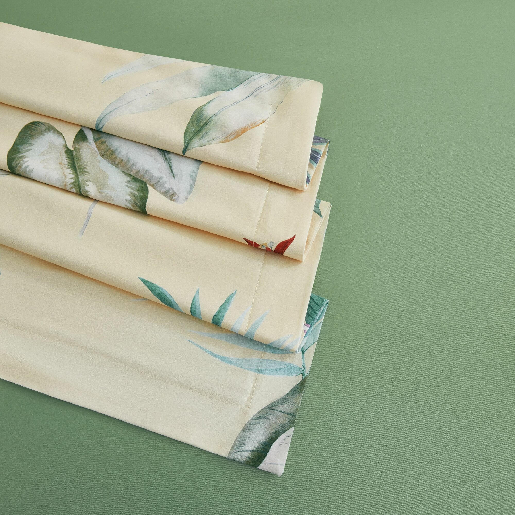 Постельное белье комплект 2 спальный Евро Arya Alamode Henna cotton 4 наволочки (50х70; 70х70) — фото 1