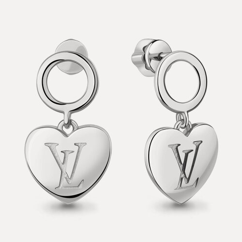 Изображение товара Серьги пусеты, серебро, 925 проба, родирование