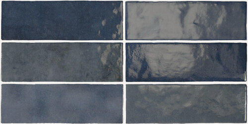 Изображение товара Плитка Equipe ARTISAN Colonial Blue 24470, глянцевая, синий, 6,5x20см, 38шт (0.5м2)