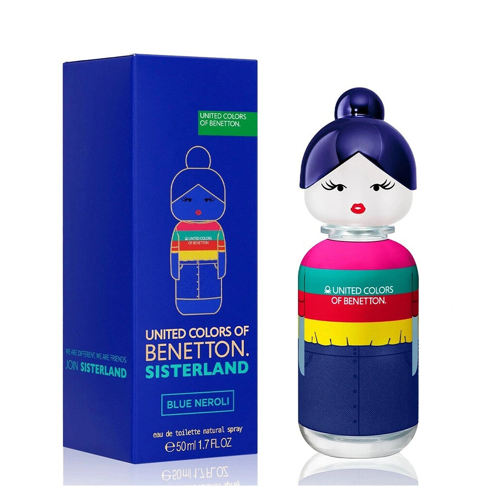 United Colors of Benetton Blue Neroli туалетная вода 50 мл / Бенеттон Блу Нероли / Голубые Нероли