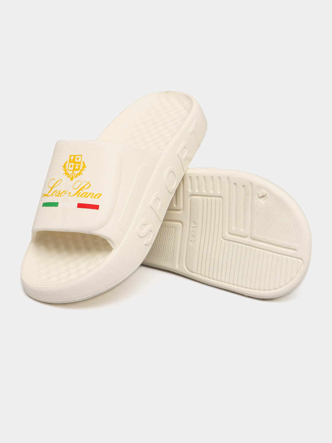 Шлёпанцы , размер 41-42, белый — фото 1