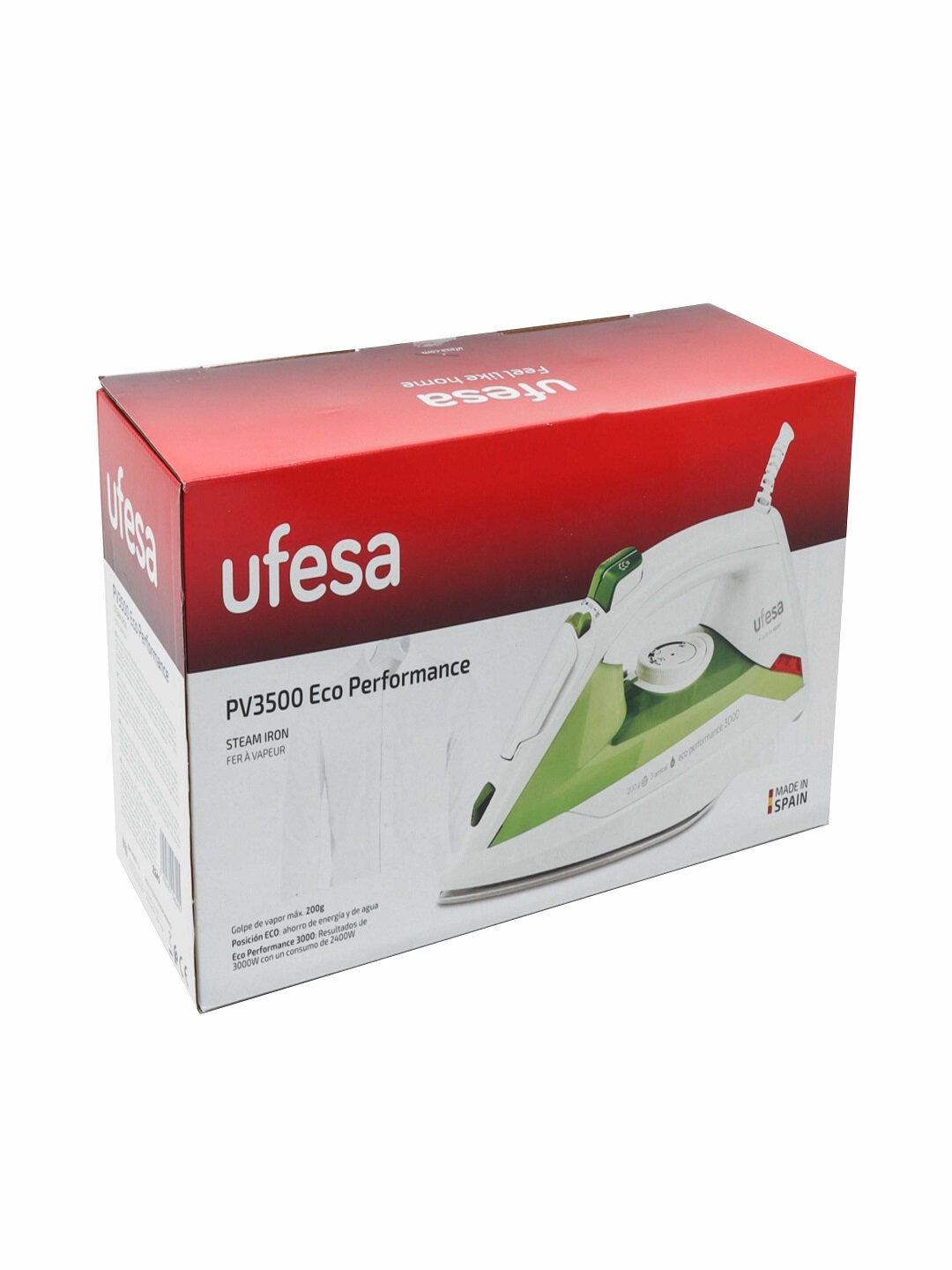 Утюг USEFA PV3500, 3000 Вт, анодированная 360-градусная гладильная поверхность — фото 1