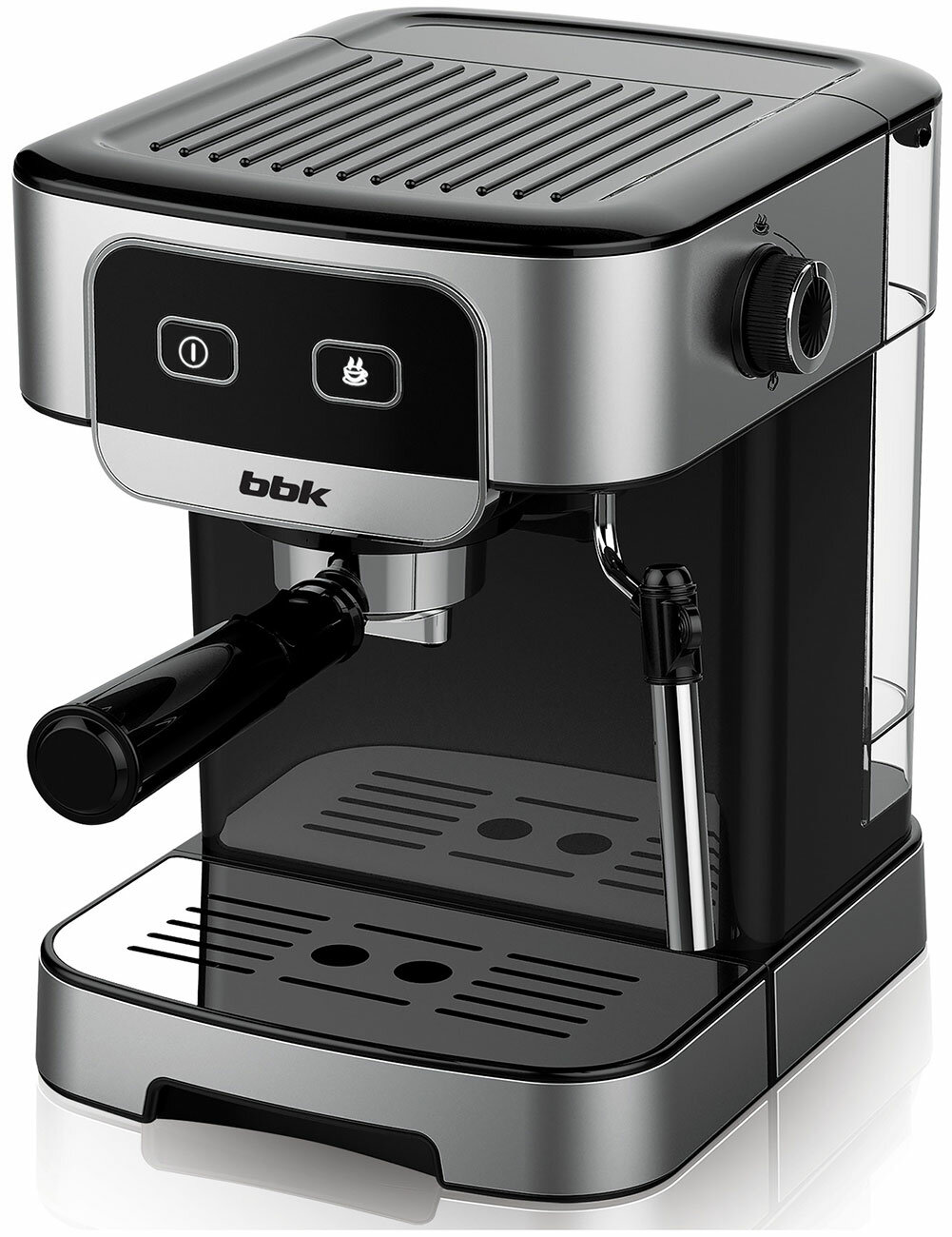 Кофеварка BBK BCM1500 (черный/нержавеющая сталь)