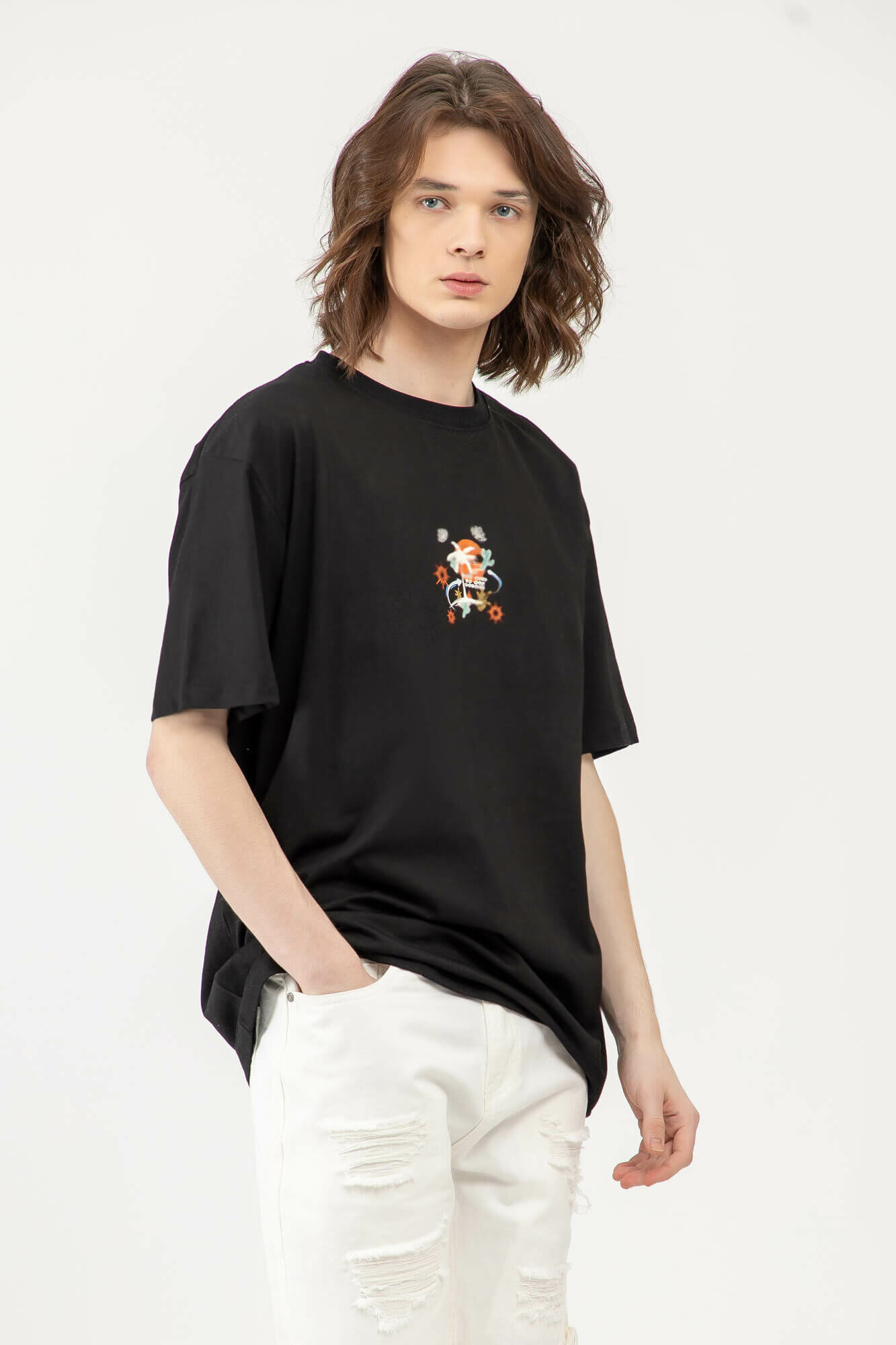 Футболка спортивная TERRA PRO, размер S, black — фото 1