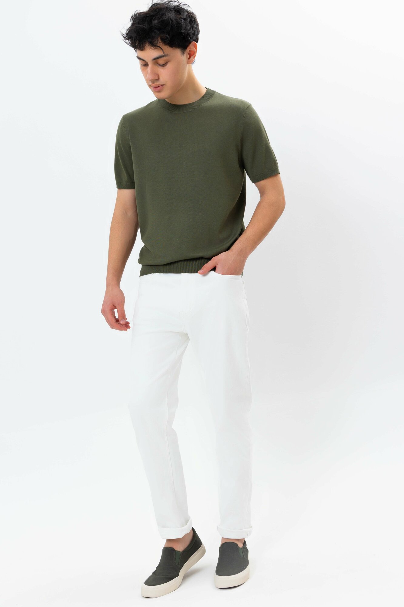 Джинсы TERRA PRO, размер 31, white — фото 1