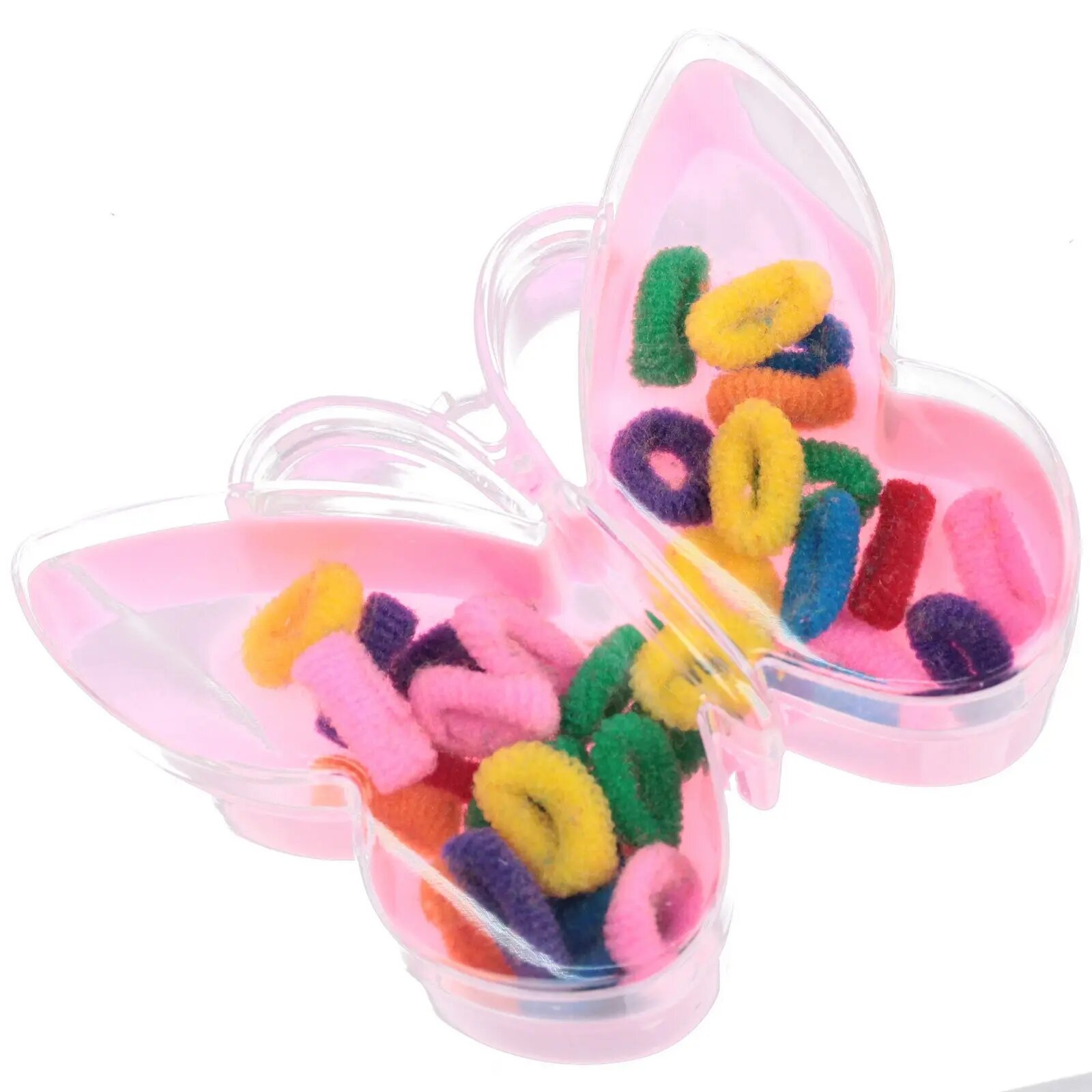 Резинка для волос 35шт «Loyal friend - Бабочка» яркие цвета текстиль 95*115см