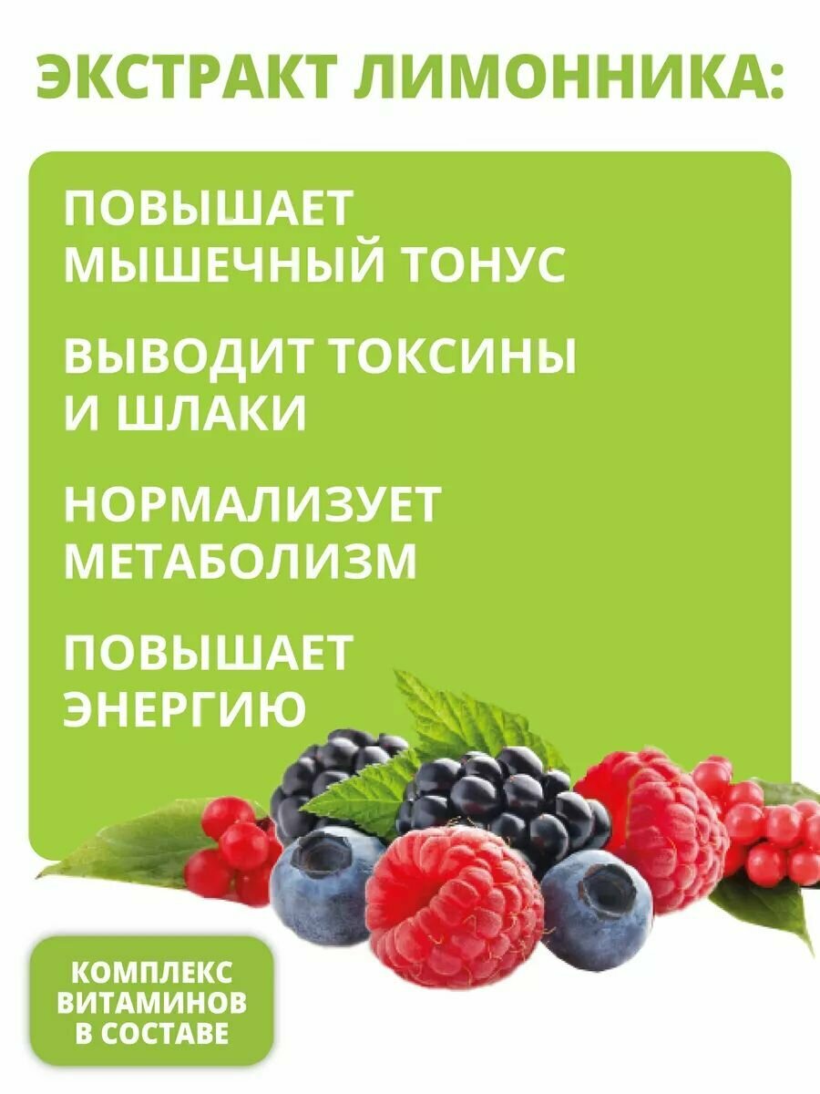 Детокс Коктейль для похудения с экстрактом Лимонника, Вкус Ягод — фото 1