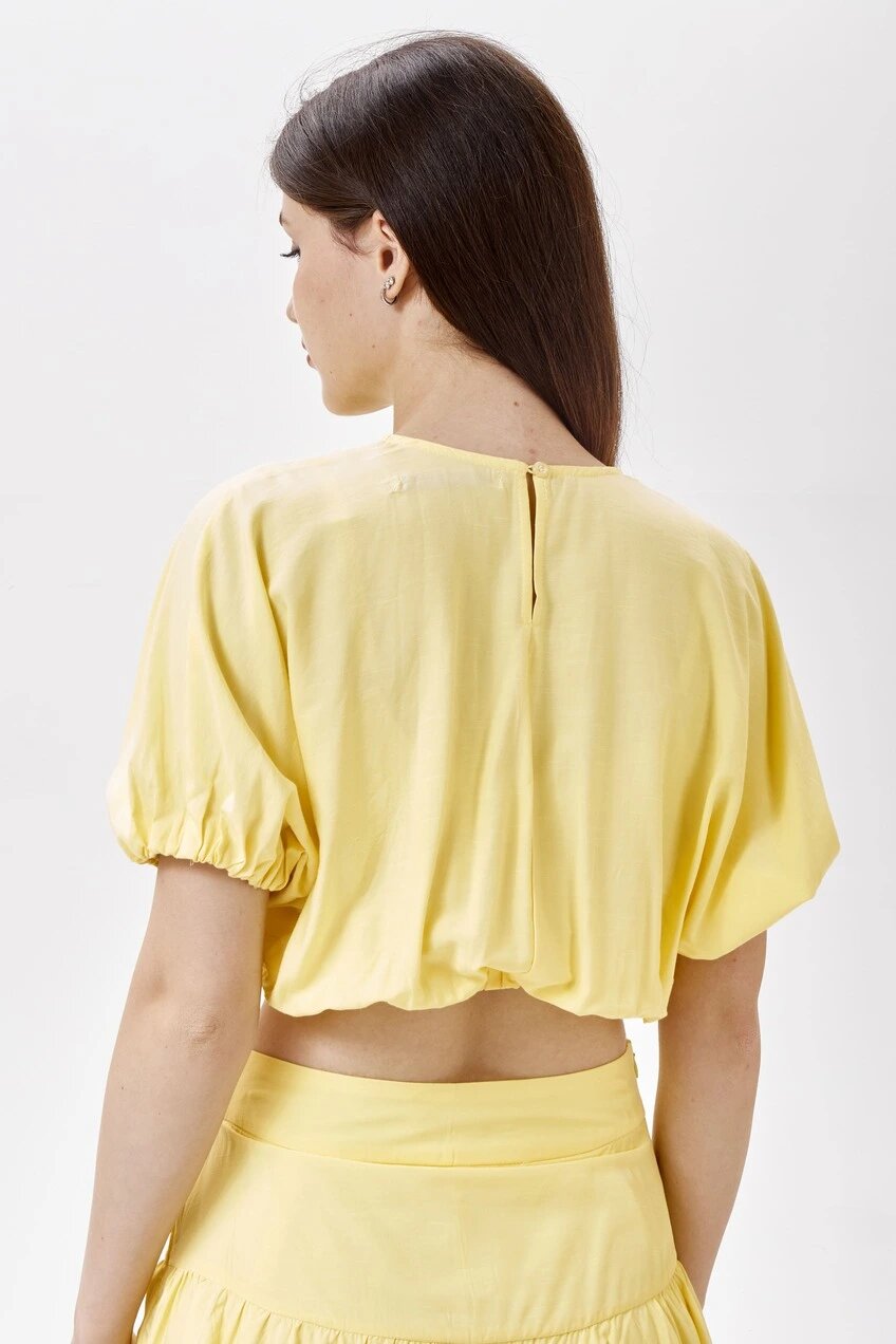 Блуза Selfie, размер L, желтый — фото 1