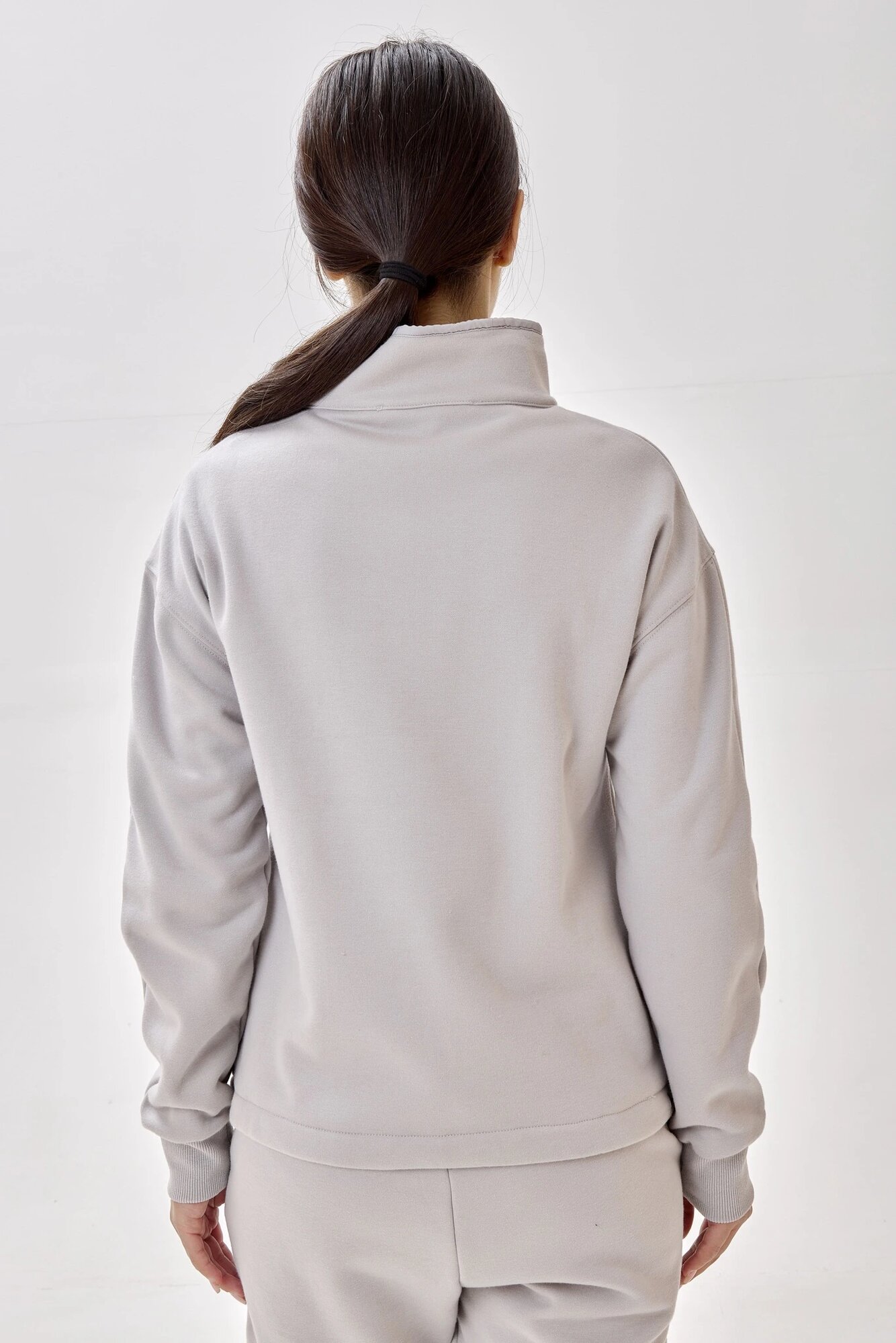 Толстовка Selfie, размер S, , бежевый — фото 1