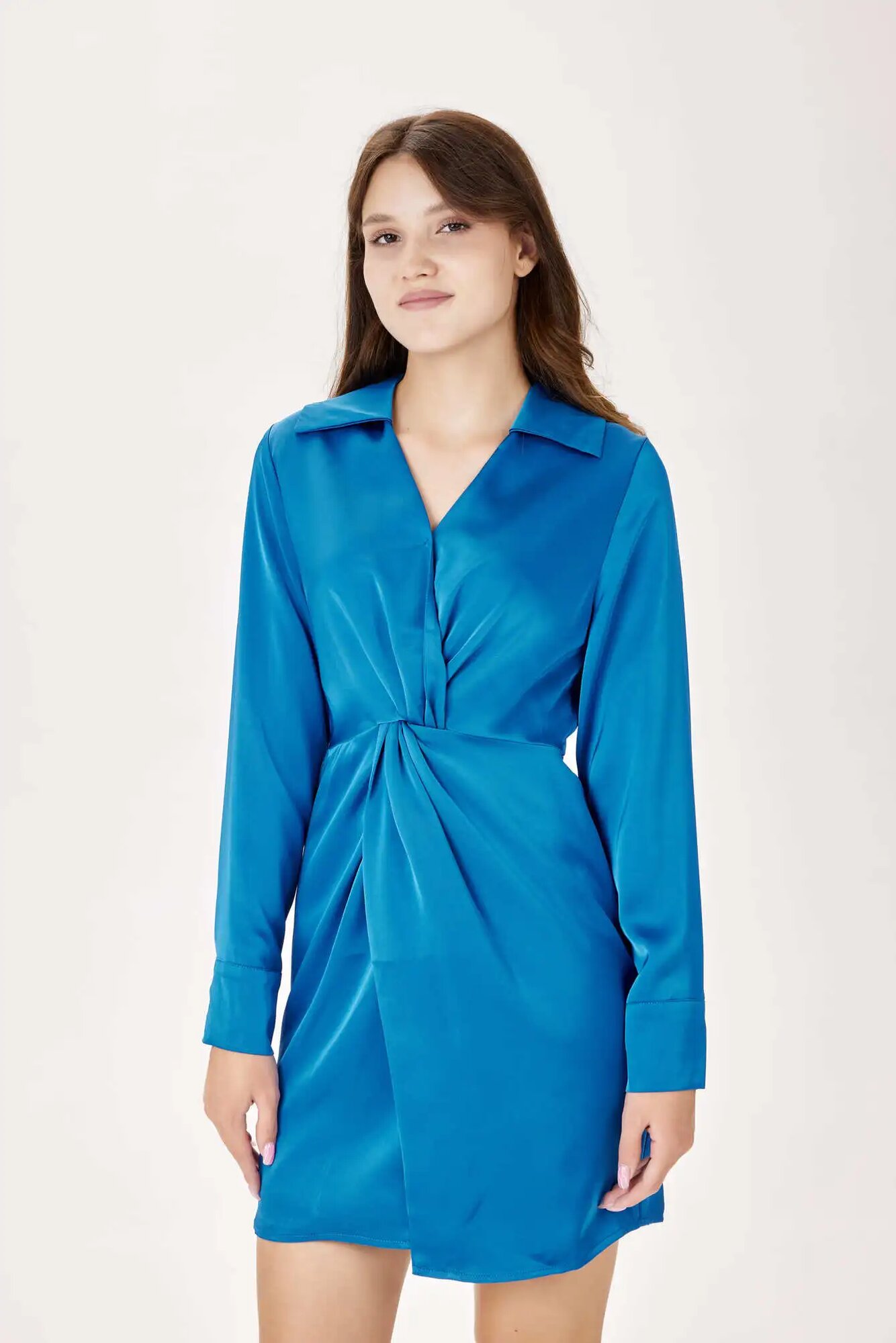 Платье Selfie, размер XS, синий — фото 1