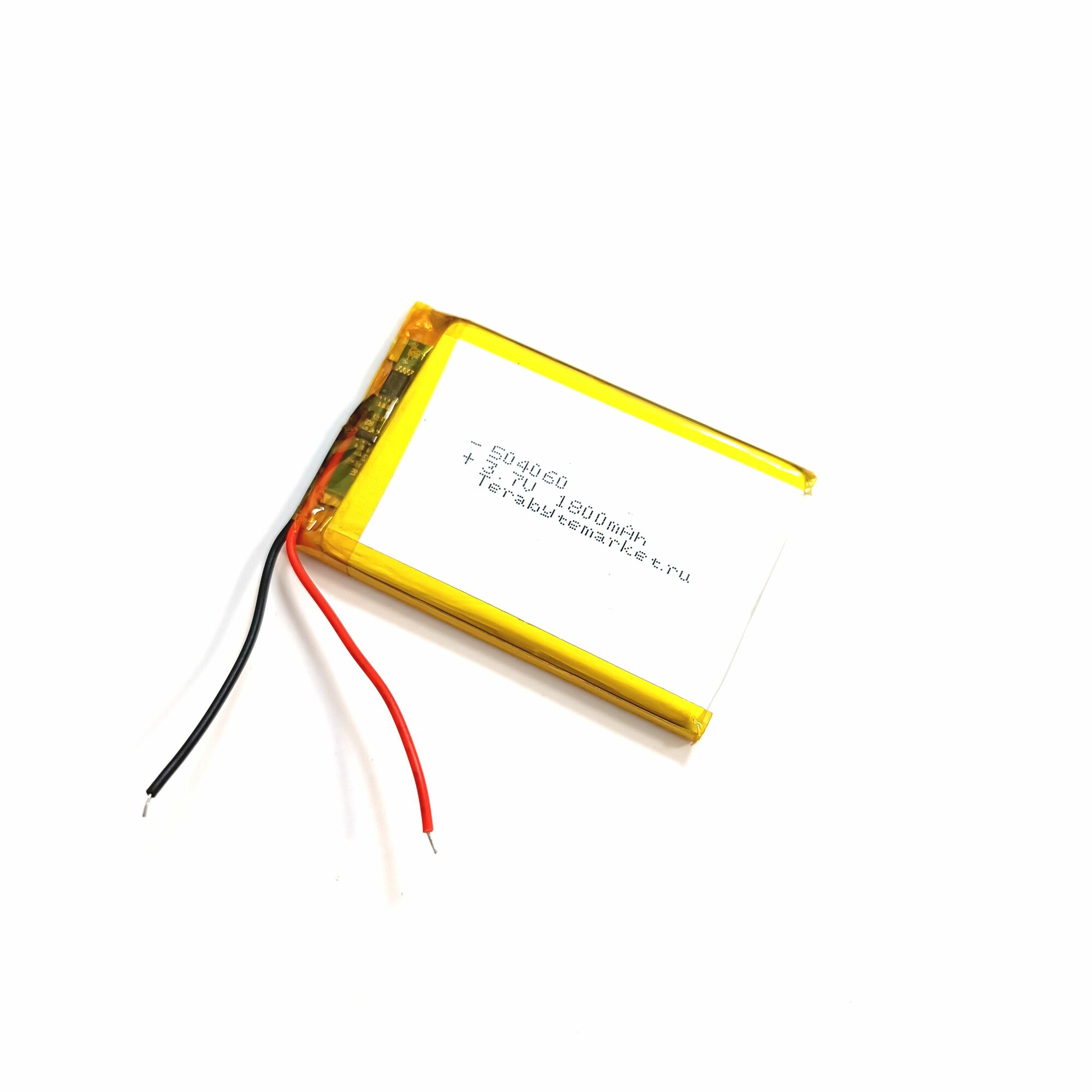 Аккумулятор для планшета универсальный 3.7v 2pin 2 провода 1800mAh (Li-Pol батарея подходит для планшетов и другой электроники) Терабайт Маркет