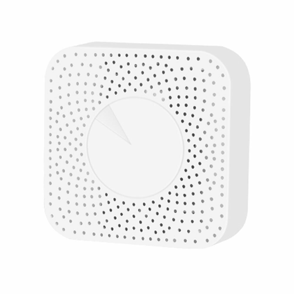 Детектор углекислого газа tuya wifi 6 в 1 со встроенным аккумулятором белый