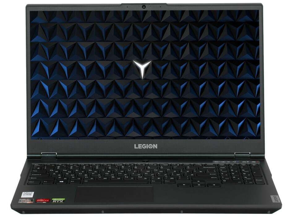 15.6" Ноутбук Lenovo Legion 5 15ARH05H (82B10083RU) черный - 1920x1080, IPS, AMD Ryzen 7 4800H, ядра: 8 х 2.9 ГГц, 16 ГБ, SSD 512 ГБ, GeForce RTX 2060 - 6 ГБ, Windows 10 Home