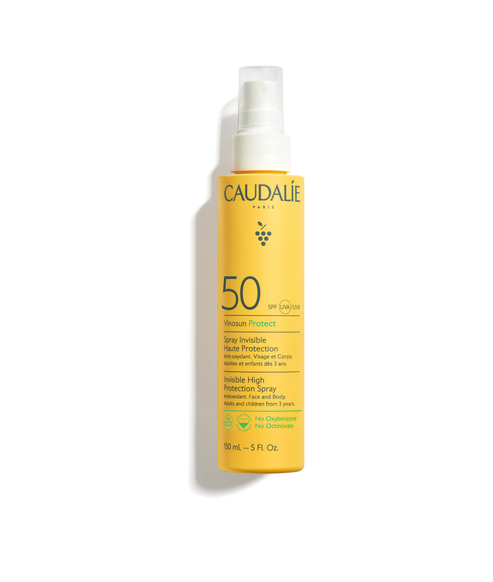 Солнцезащитное молочко-спрей для лица и тела SPF 50, "VINOSUN" /"ВИНОСАН" 150 мл