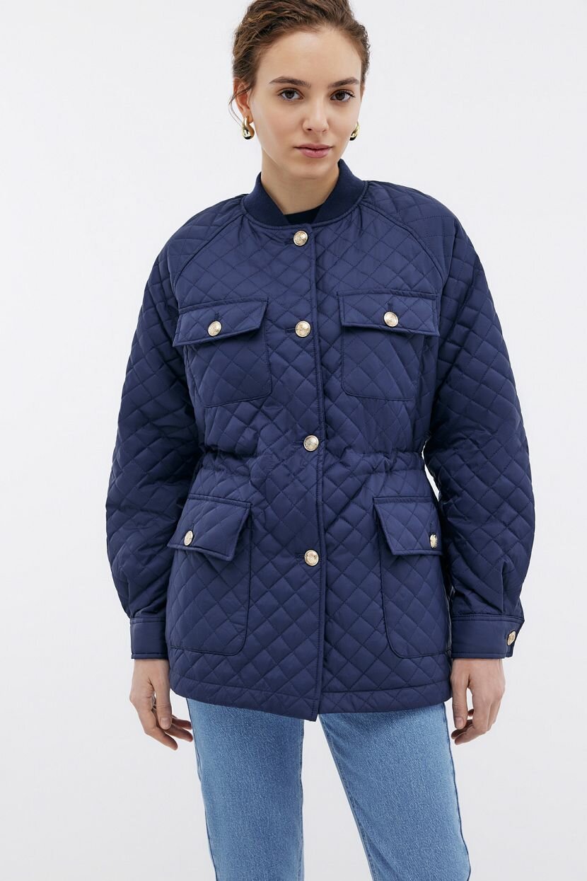 Бомбер Baon B0324015, размер 42, dark navy