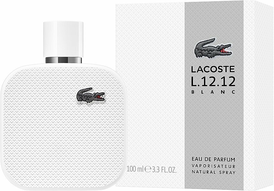 Парфюмированная вода Lacoste L.12.12 Blanc, для мужчин, 100 мл