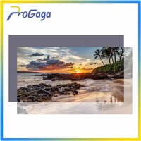 Проектор высокой яркости ProGaga, тканевый экран 16:9 для проекции Espon BenQ XGIMI GA9, 120 дюймов