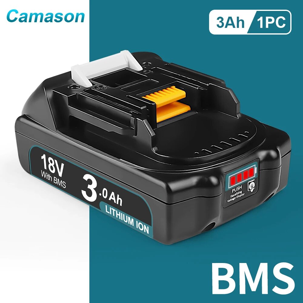 Аккумулятор Camason 18 В 3 Ач для электроинструментов Makita