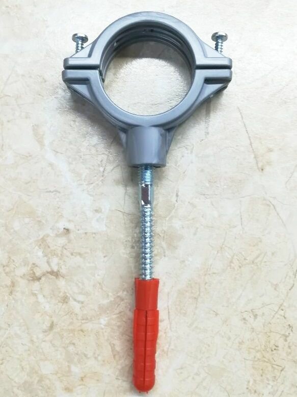 Хомут Sinikon Standart D50 мм полипропилен без вкладыша со шпилькой 2 штуки