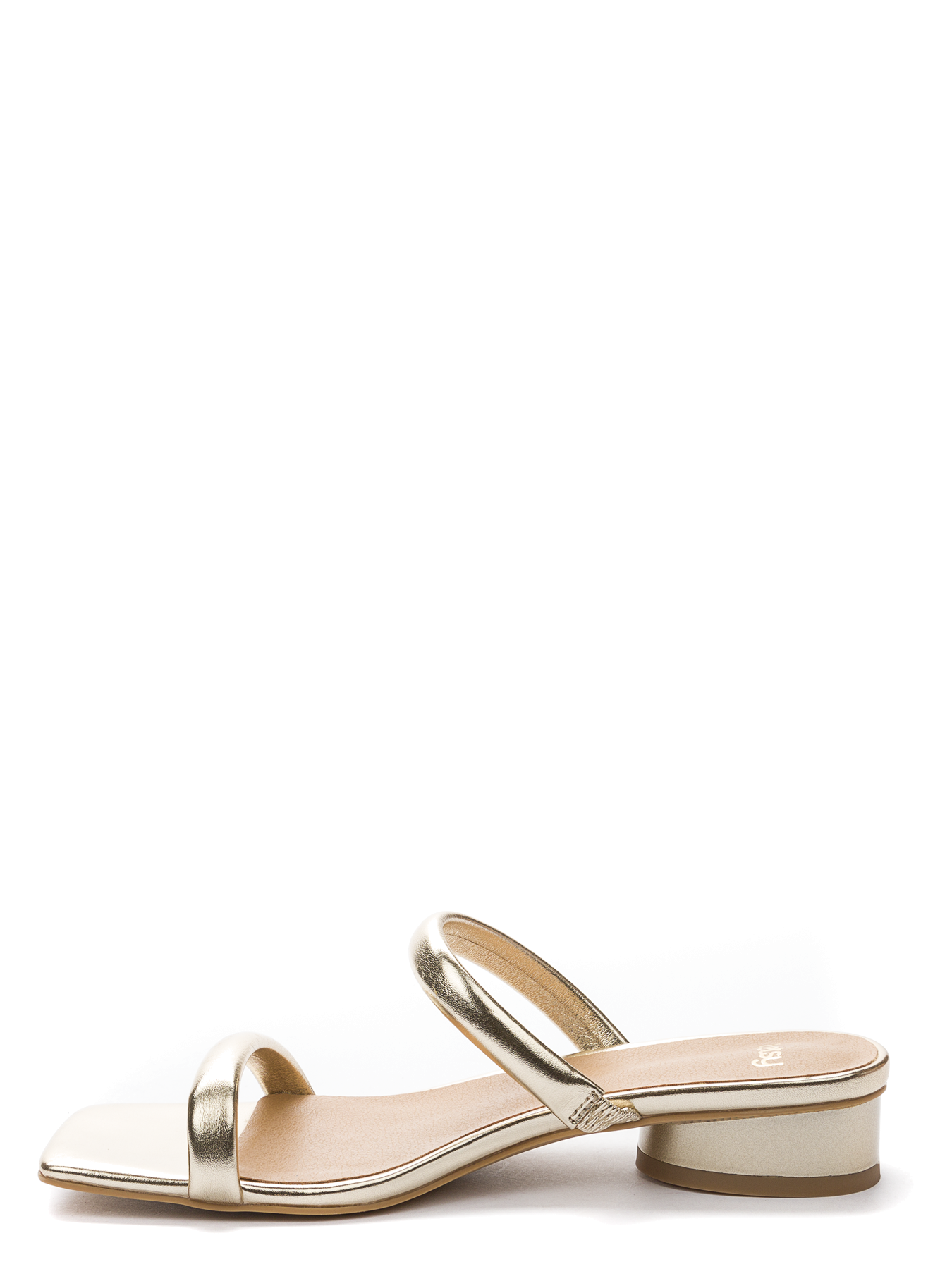 Сабо Betsy, размер 36, золотой — фото 1