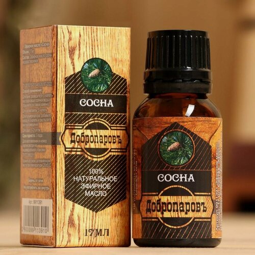 Изображение товара Эфирное масло Добропаровъ "Сосна", флакон-капельница, объем 17 мл