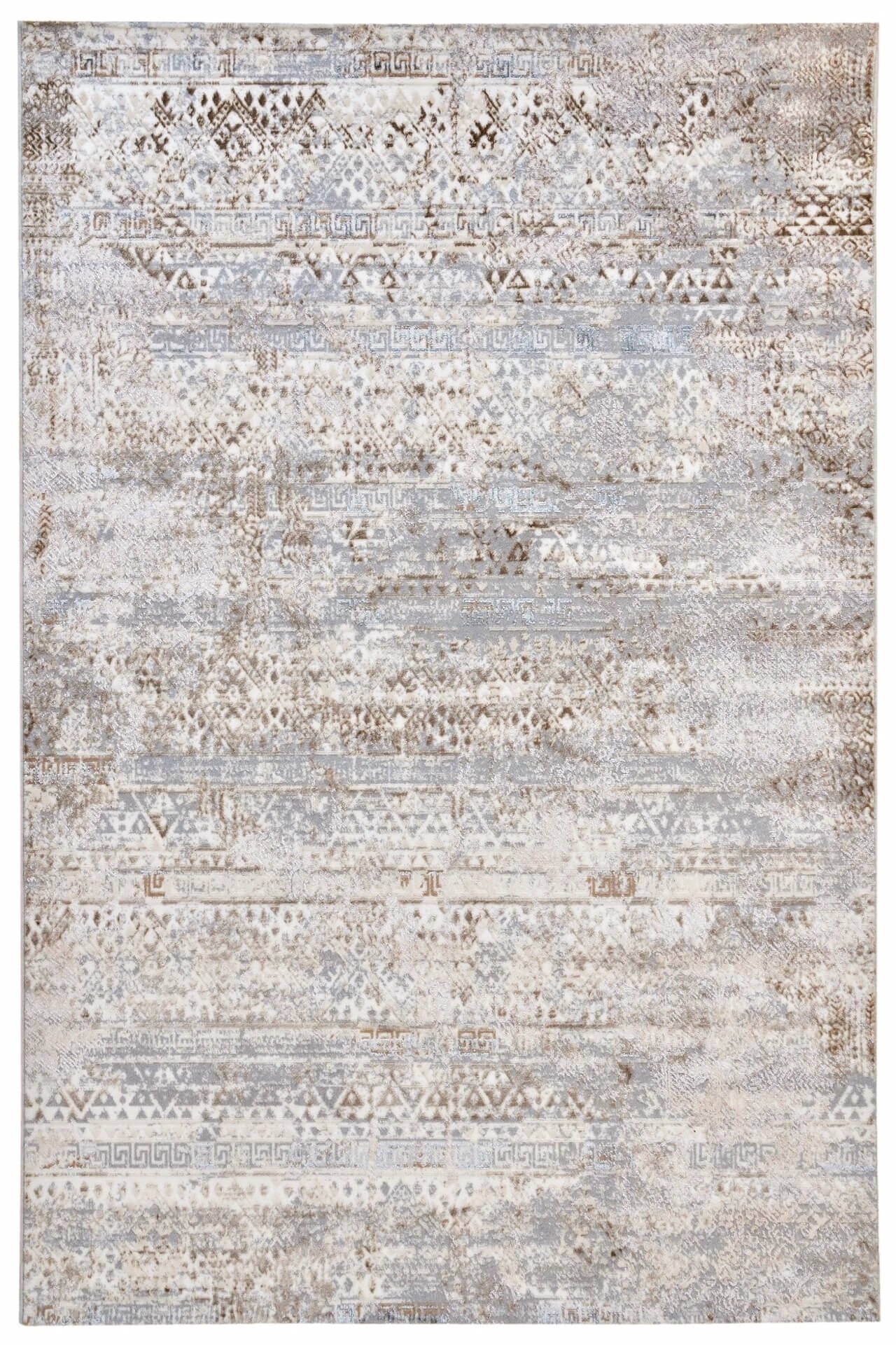 Ковер турецкий с ворсом 1-7мм. CREAMSHIRINK-VIZONFDY 0.8x1.5м