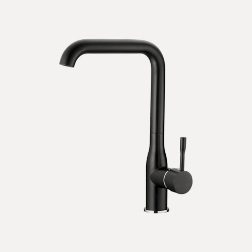 Изображение товара Смеситель Ledeme L4698B, для кухни, черный, матовый, латунный