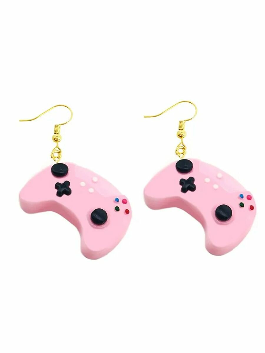 Серьги GAMEМЕРЧ, розовый