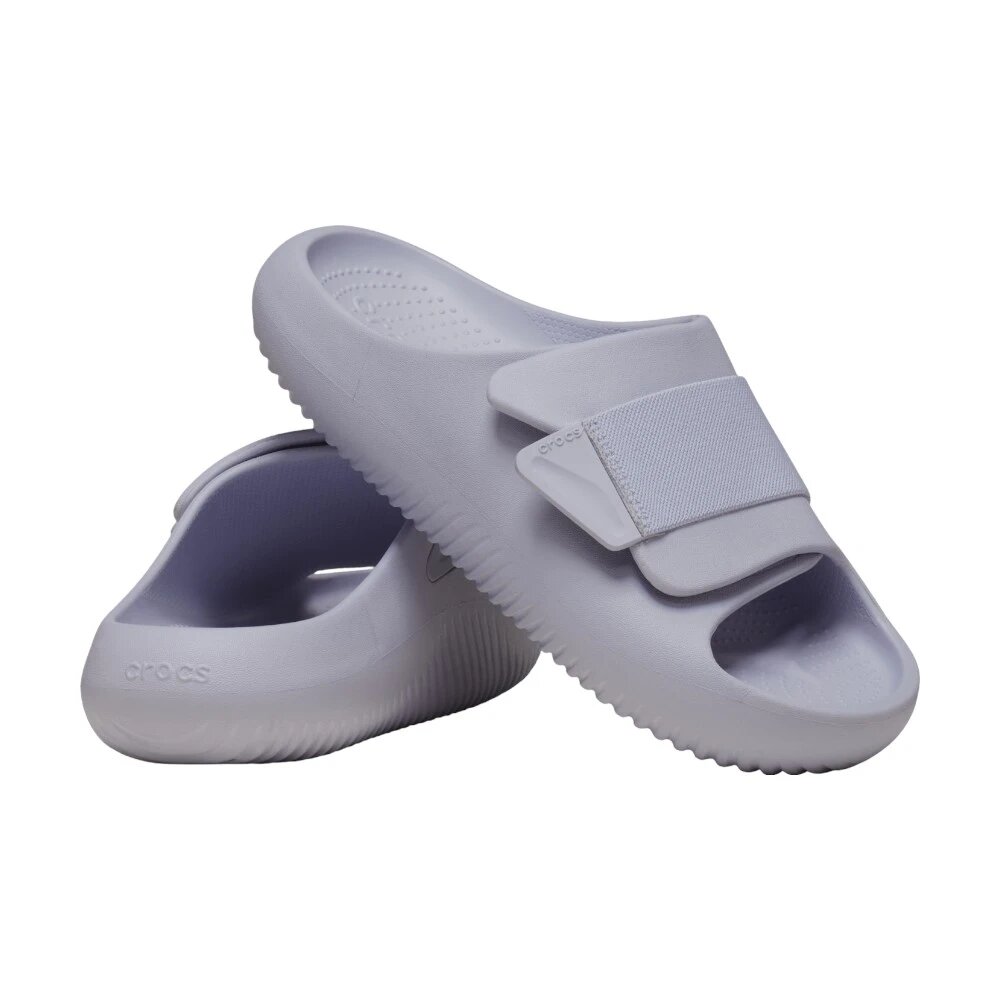 Шлёпанцы Crocs, размер 41-42 EU, серый — фото 1