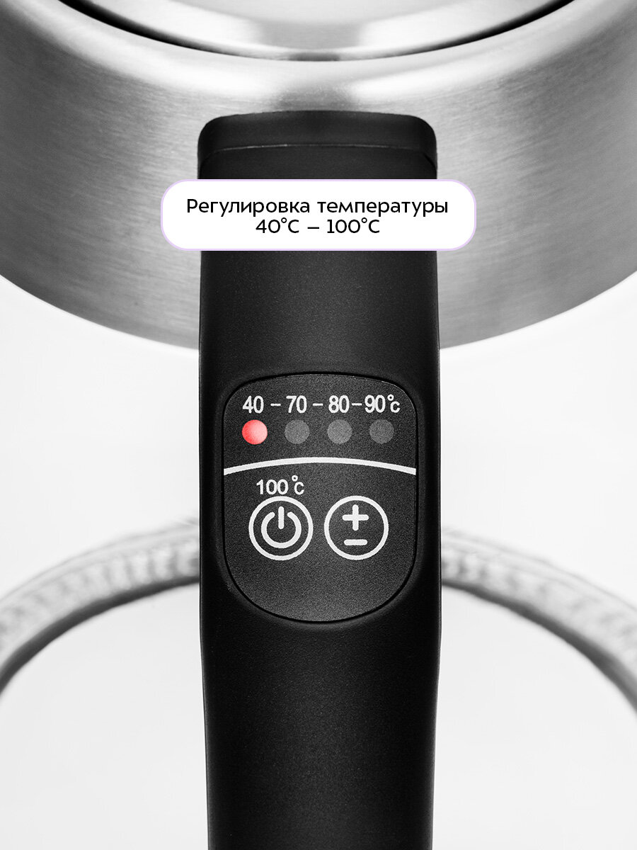 Чайник Kitfort КТ-6107 — фото 1