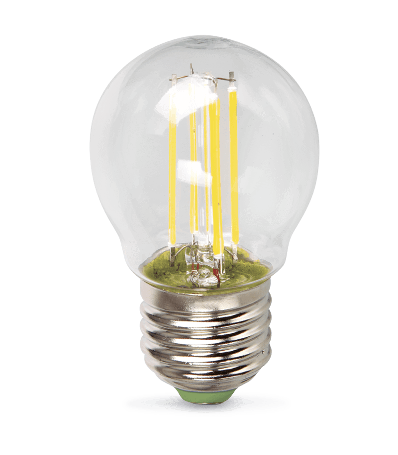 Лампа светодиодная led-шар-premium 5вт 160-260в е27 3000к 450лм прозрачная asds