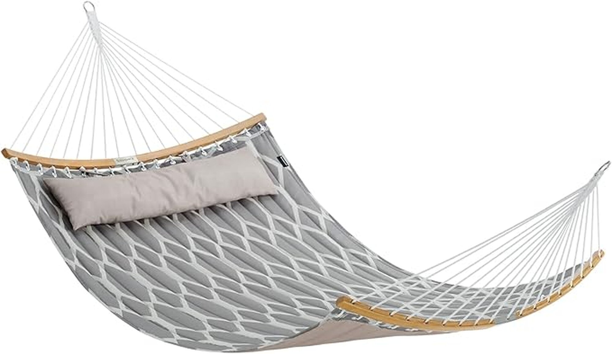 Гамак SONGMICS - полиэстер синий/бежевый ромб 200 x 140 см GDC034G02