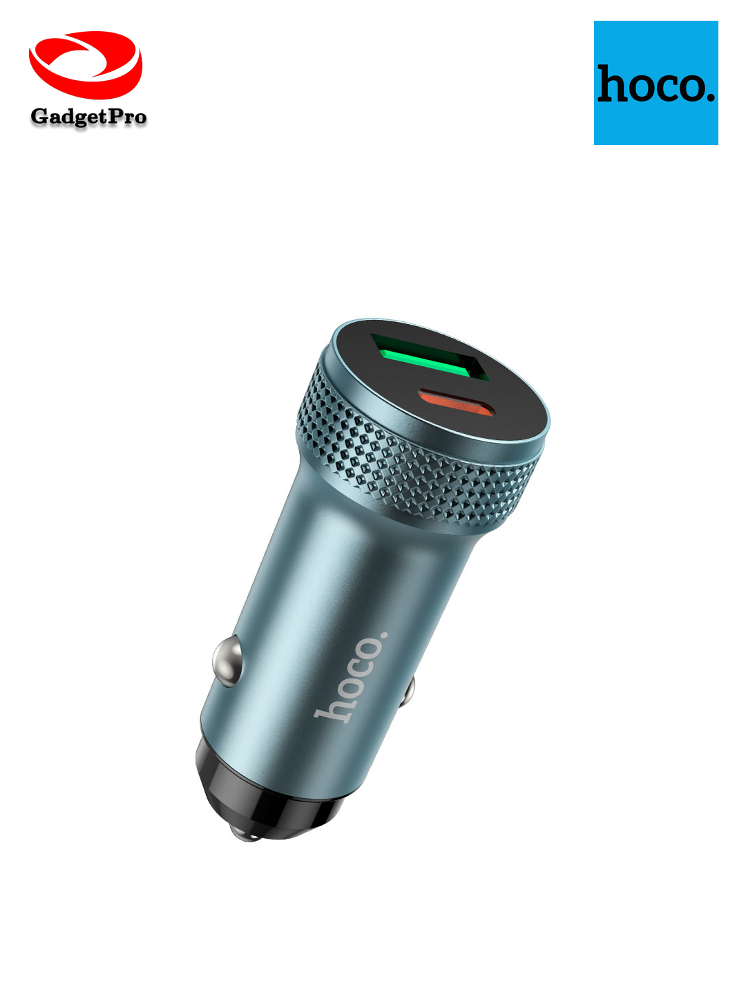 Автомобильное зарядное устройство Hoco Z49B (без кабеля) черного цвета - быстрая и надежная зарядка для авто