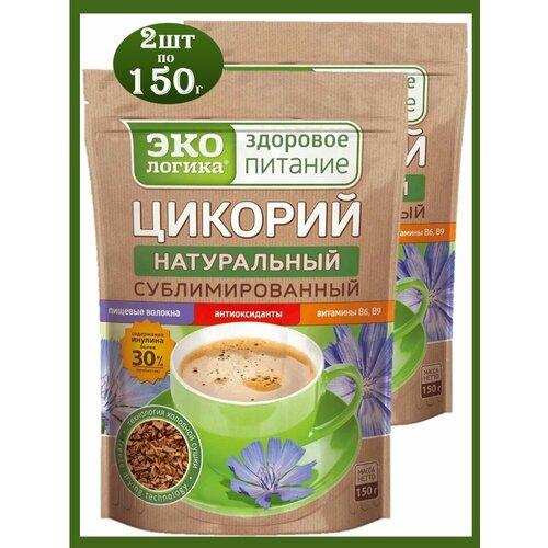 фото Цикорий экологика 2шт*150 гр натуральный растворимый сублимированный здоровое правильное питание/россия