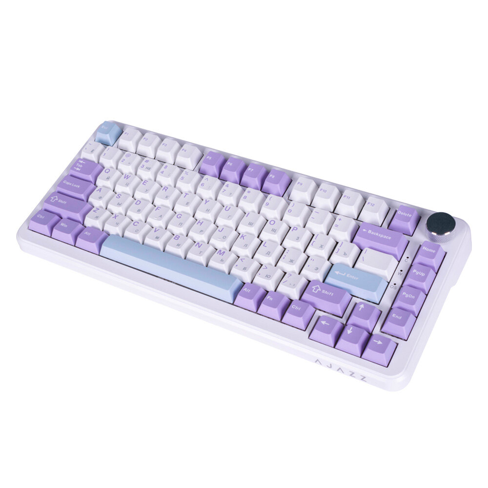 Игровая клавиатура Ajazz AK820 MAX Magnetic Switch White