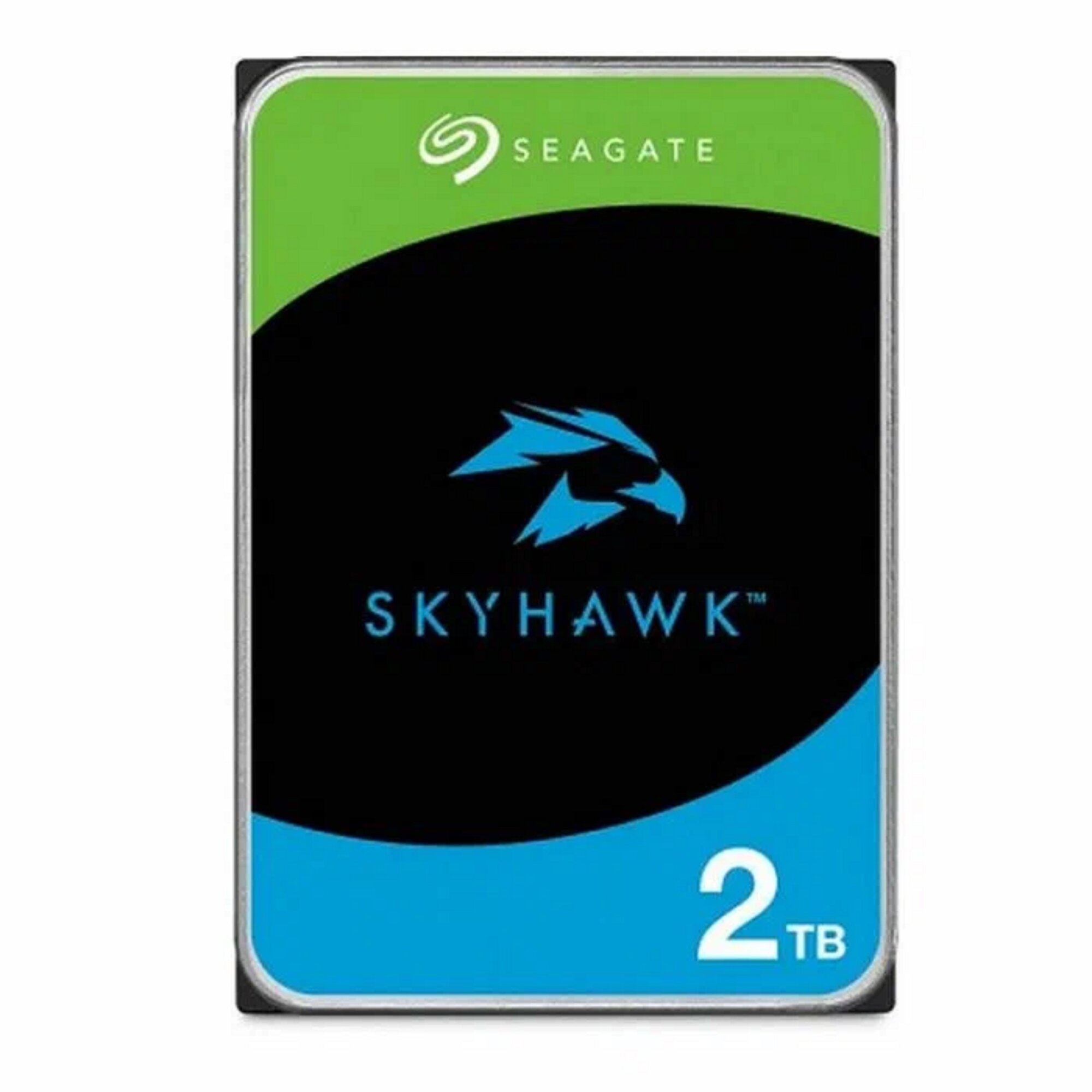 Жесткий диск Seagate Skyhawk ST2000VX017, 2ТБ, HDD, SATA III, 3.5"