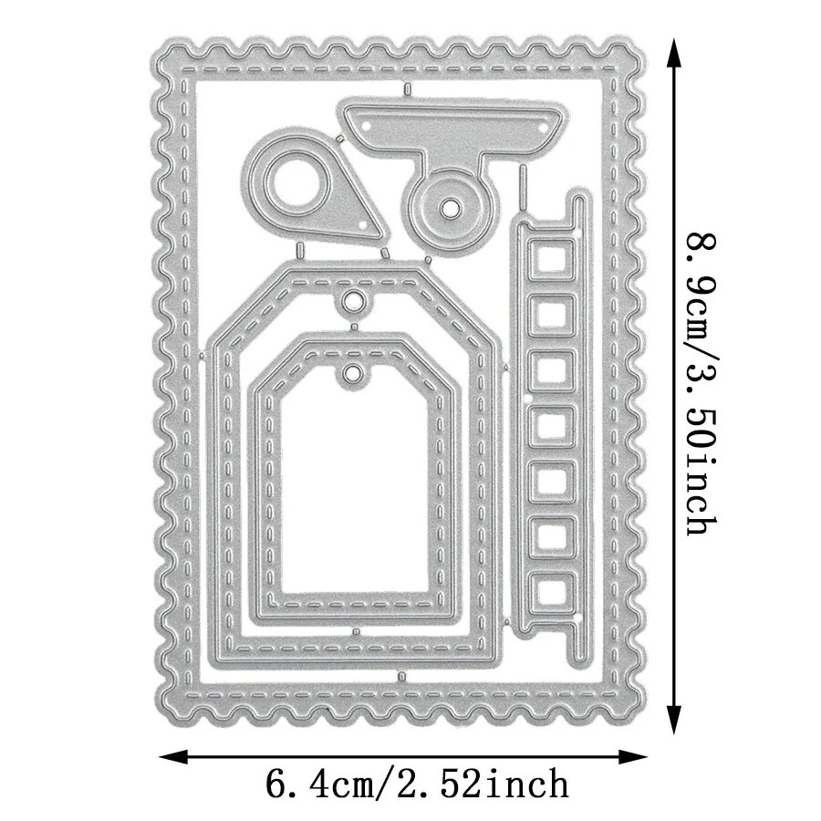 Металлические режущие штампы для скрапбукинга