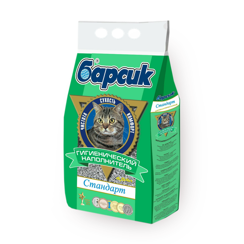 Барсик Наполнитель кукурузный 4,54 л, 3 шт