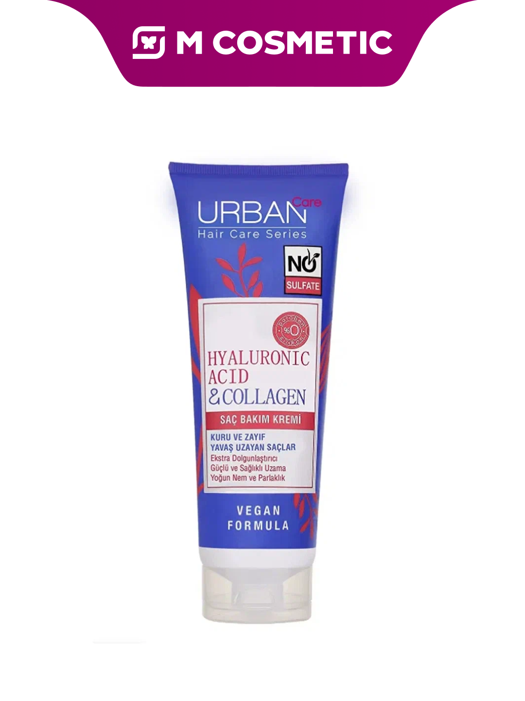 URBAN CARE Кондиционер для волос Hialuronic Acid&Collagen 250мл