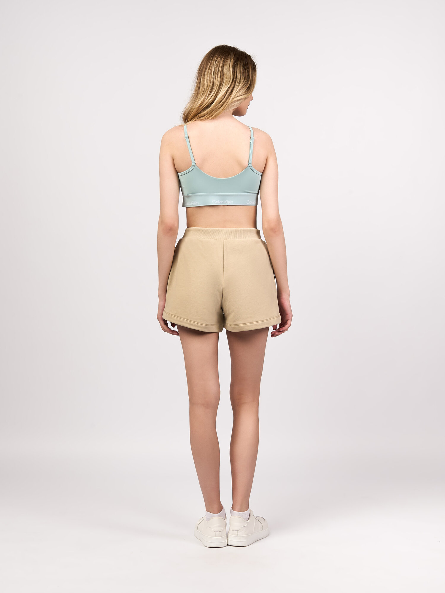 Шорты Calvin Klein Jeans, размер XS, бежевый — фото 1