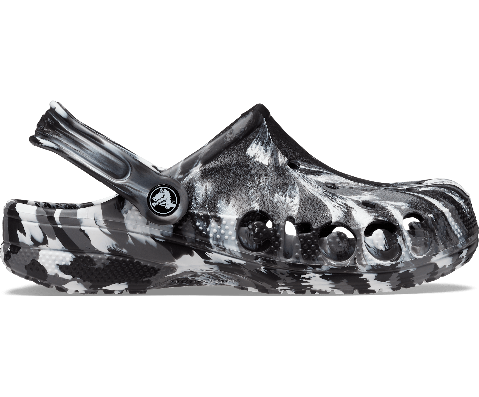 Сабо Crocs Baya Marbled Clog