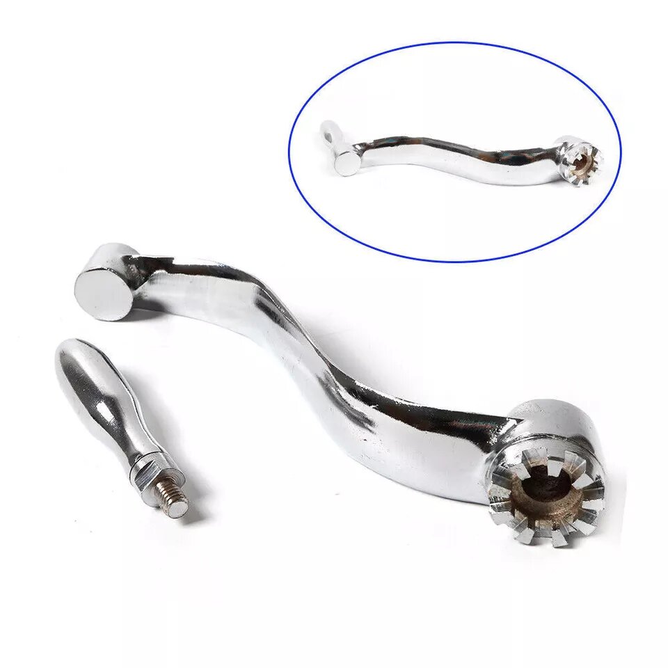 фото Для бриджпорт фрезерный станок коленной и поворотной ручки фрезерный подъемный станок