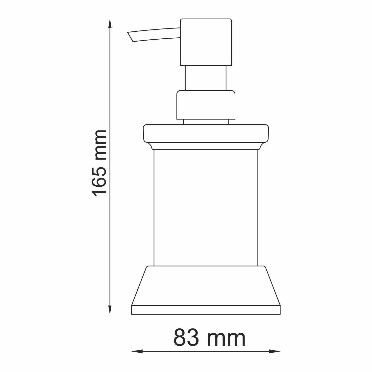 Дозатор для жидкого мыла WasserKRAFT Donau K 2499 - фото №6
