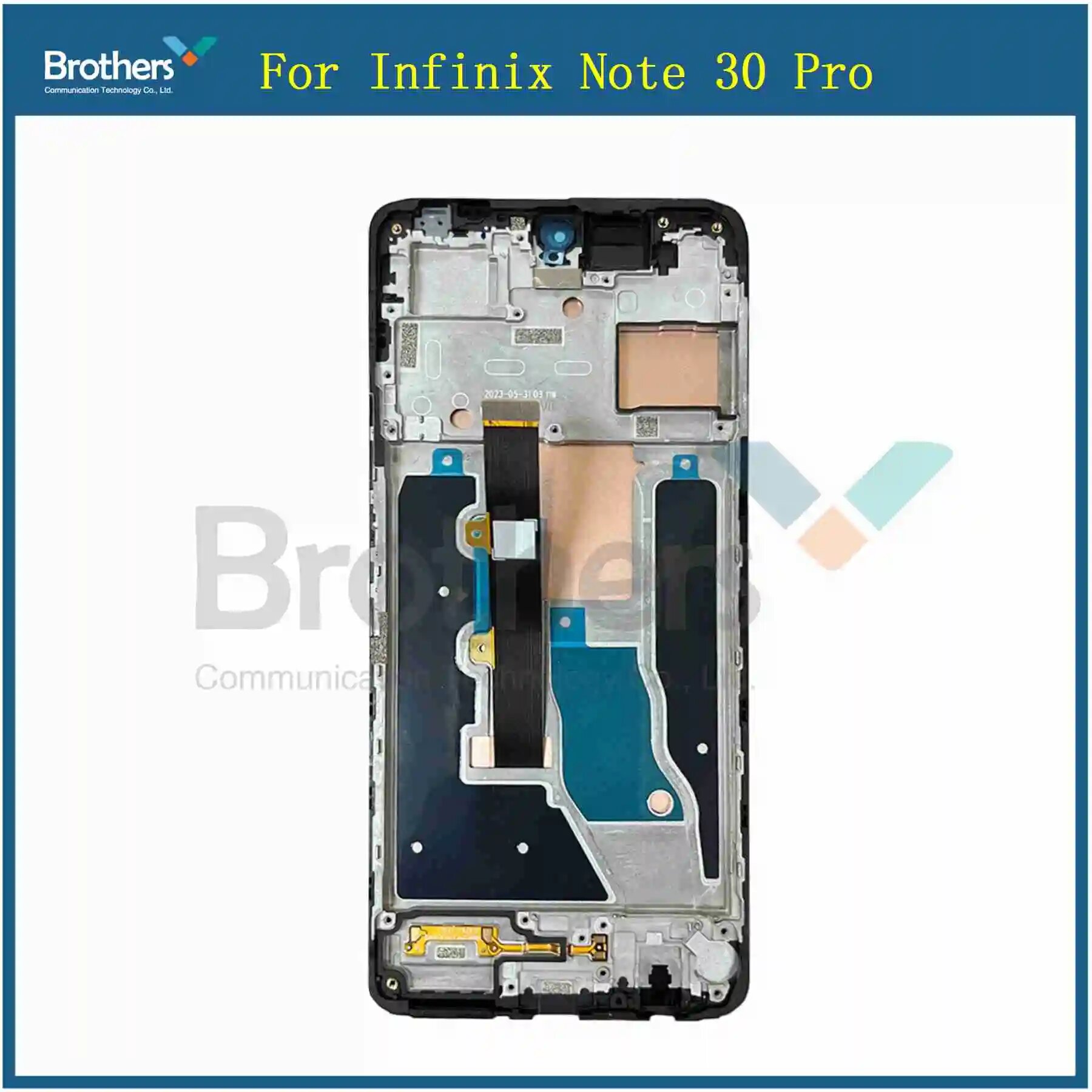 ЖК-дисплей AMOLED 6,67 дюйма для Infinix Note 30 Pro, ЖК-дисплей с сенсорным экраном для X678B, сменная панель с дигитайзером в сборе, TFT With Frame