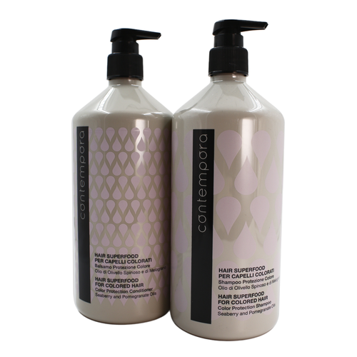 Набор для окрашенных волос Contempora Barex шампунь 1000 мл кондиционер 1000 мл 3391₽