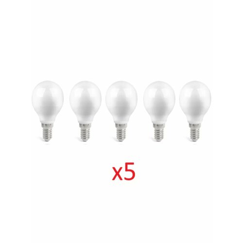 Лампа светодиодная E14 15W 4000К 5 шт белый