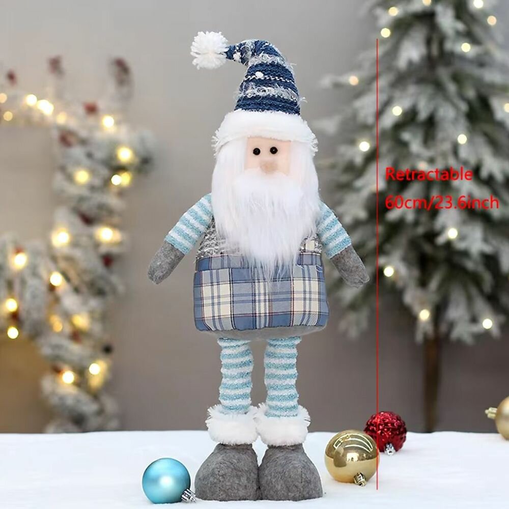 Новогодняя игрушка телескопическая Дед Мороз