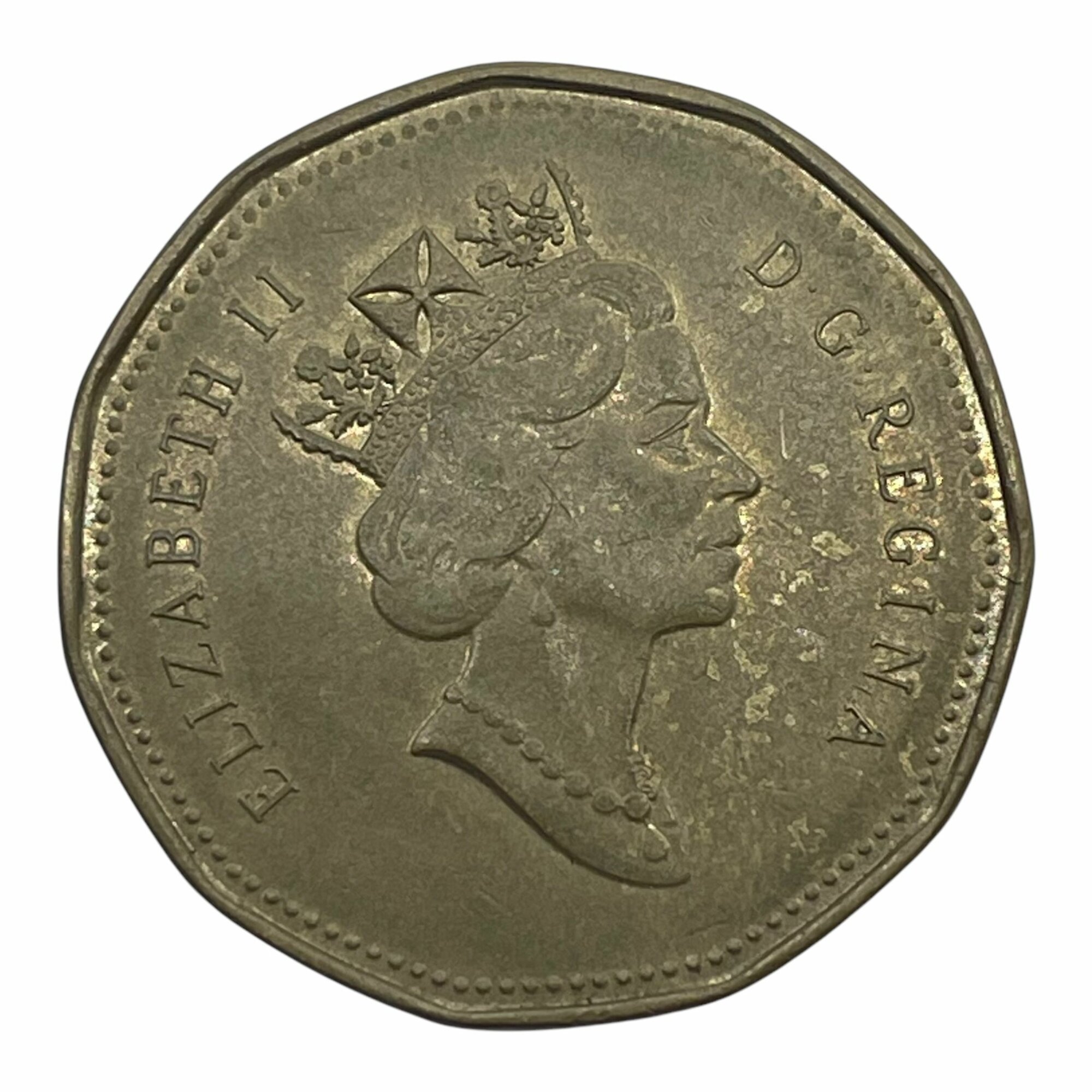 Монета Канада, 1 доллар, 1996 год
