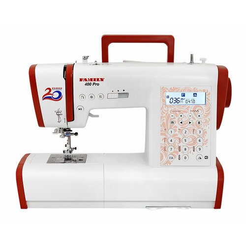 Швейная машина Family Pro 400 ротационный челнок электронное управление 62000₽